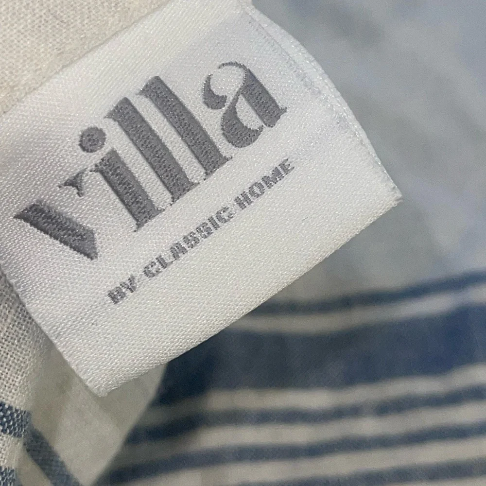 Villa By Classic Home Jayson Brooke linen cotton cashmere King Duvet cover - Picture 3 of 6